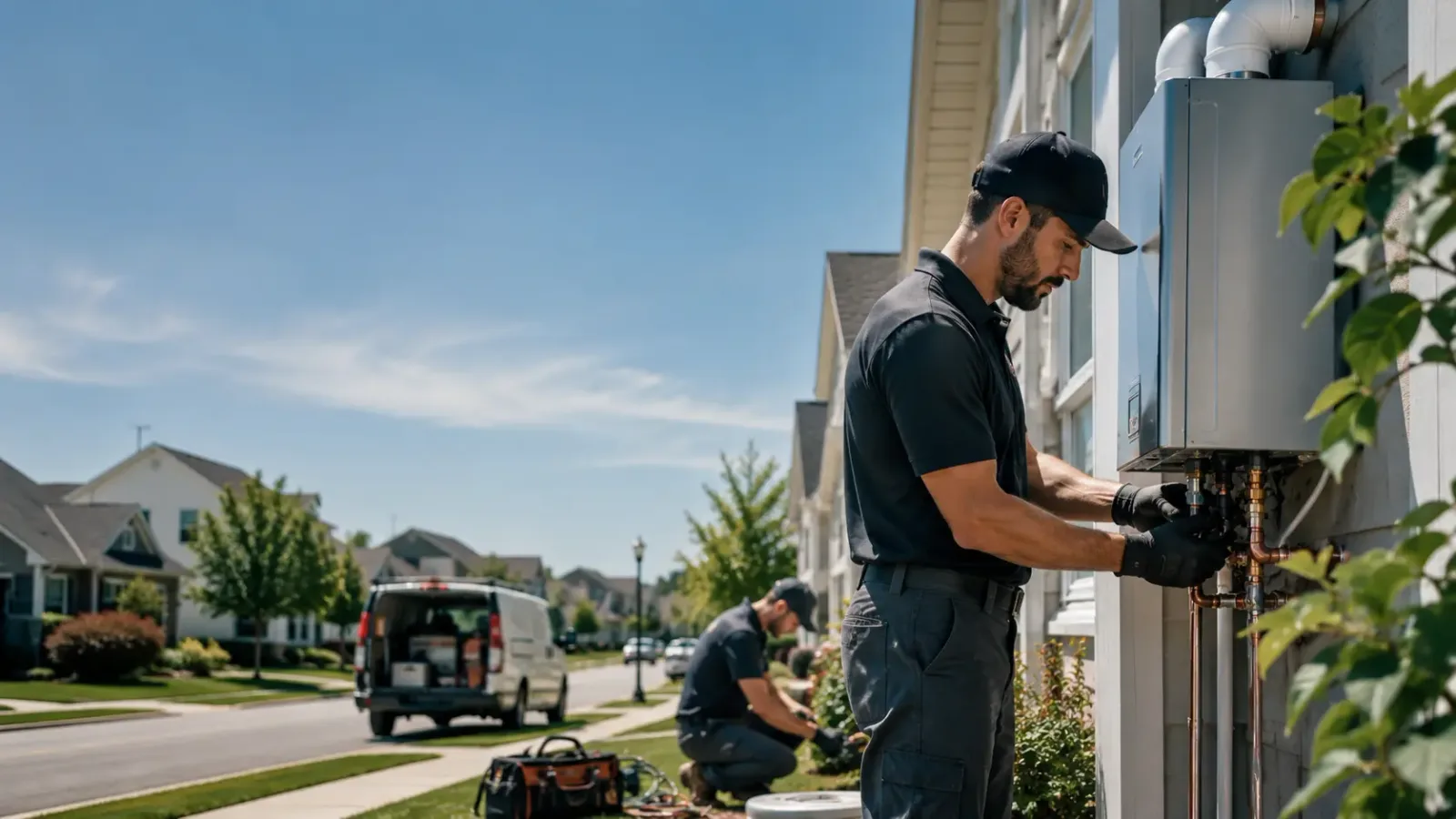 Tankless Water Heater Installation in Bay, AR